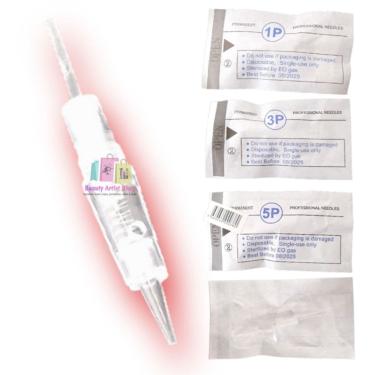 Imagem de Conjunto de agulhas para dermógrafos Charmant II, 10 peças de agulha 1R