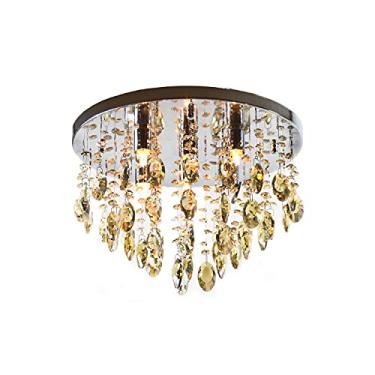 Imagem de Hevvy Plafon redondo com Cristais champagne