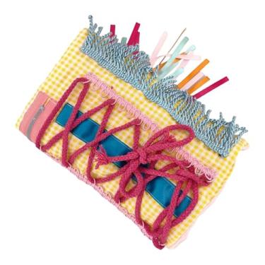 Imagem de harayaa Cobertor Fidget Brinquedo Sensorial Cuidados com a Memória para Adultos Multifuncional para Atividades em Casa de Repouso Punho de Pulso Almofada, Style a