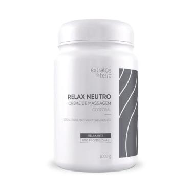 Imagem de Vitta Relax Creme de Massagem Neutro 1 kg – Textura Deslizante Profissional, Uso Corporal, Sem Corante ou Essência