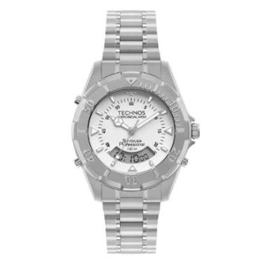 Imagem de Relógio Technos Skydiver WT2050AEN/1B Prata Masculino-Masculino