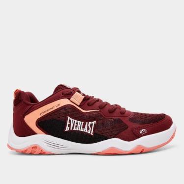 Imagem de Tênis Everlast Forceknit LW Feminino, Bordô, 37