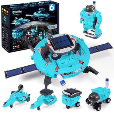 Imagem de Kits científicos de robôs solares STEM Toys COBFDHA 6 em 1 para crianç
