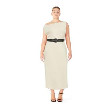 Imagem de City Chic Vestido feminino plus size - Lana Maxi, Pedra, 46