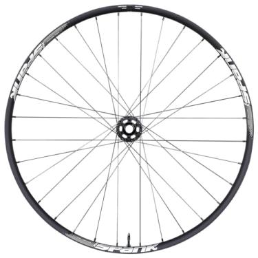 Imagem de SPANK Roda dianteira 350 69.8 cm 32H Boost preto/prata 30 mm largura interna pneus de 5.1 cm a 6.6 cm e permite o uso de pneus plus size sem quadrado negativo fora dos perfis de pneu