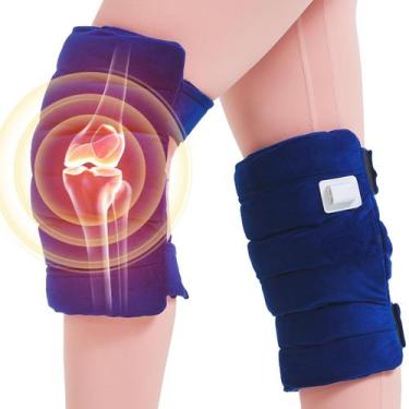 Imagem de Almofada de aquecimento AOKESTE Knee Wrap, terapia térmica ajustável