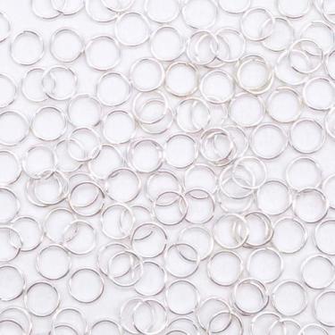 Imagem de Argola Elo Metal Prata 6mm 6300pçs 500g Chaveiro - Macall
