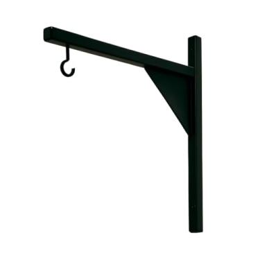 Imagem de Suporte para Vasos Suporte Para Pendurar Vaso Jardim Vertical De Planta Aço Galvanizado Branco e Preto(PRETO)