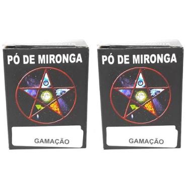 Imagem de Pó De Mironga Gamação Original Ritual Umbanda Macumba Quimbanda Kit 2 