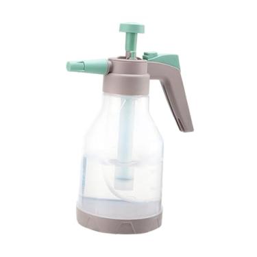 Imagem de Generic Pulverizador manual com bomba, frasco pulverizador de água com cabo ergonômico para plantas, névoa fina para pulverização, gramado, Verde