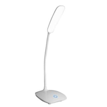 Imagem de Luminária Mesa Flexível Touch Sem Fio 3 Níveis Luz 14 Led - Concise Fa