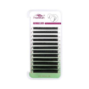 Imagem de Cílios Falsos Em Volume Pré-Montados FADVAN Em Forma De W 2D-8D, Cílio