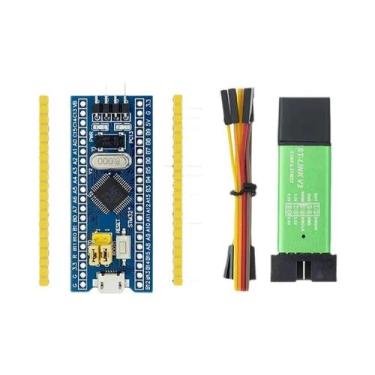 Imagem de Programador STM32F103C8T6 ST-LINK V2 Original Simulador Placa De Desen