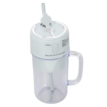 Imagem de Ymiko Liquidificador Compacto Recarregável Com de 10 Lâminas para Smoothies, Molhos e Shakes de Proteína Copo de Suco USB Portátil para Uso Em Movimento (#11)