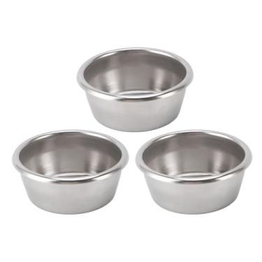 Imagem de Ymiko Cesta de Filtro Portátil de Aço Inoxidável de 3 Unidades de 54 Mm, Inserção de Cafeteira de Parede Dupla para Máquinas de café Expresso, Compatível Com Alça de Grupo Padrão, Inclui Bico único