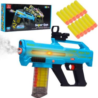 Imagem de Brinquedo Lançador de Dardos para Crianças C/ Luz e Fumaça - Castela