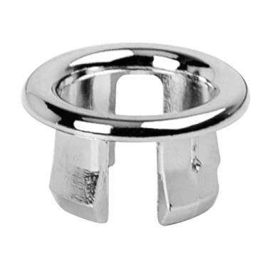 Imagem de Tampa de drenagem de transbordamento de banheiro - Inserção de orifício de anéis de cobertura de transbordamento, tampa de pia de dupla camada de 22-24 mm para pia de cozinha