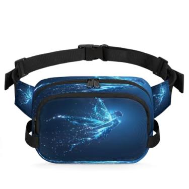 Imagem de Pochete de animais flamingo floresta para mulheres e homens com alça ajustável bolsa de cinto bolsa transversal bolsa de peito bolsa tiracolo bolsa tiracolo bolsa tiracolo, Cor 21