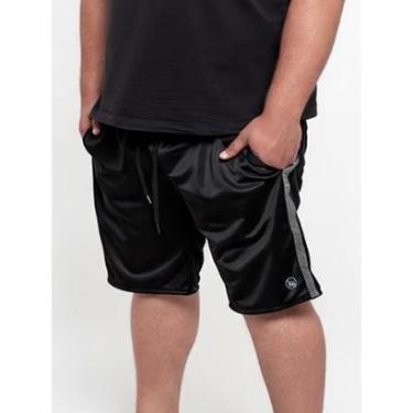 Imagem de Bermuda Esporte Plus Size Masculina Com Bolsos Tecido Helanca Premium-Masculino