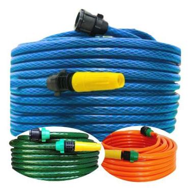 Imagem de Mangueira 30m Metros Reforçada Trançada Horta Jardim Casa - NoBrand, A