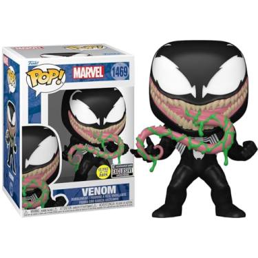 Imagem de Funko Glow-in-The-Dark Venom with Ooze + ToyBop Protector: EE Exclusive Pop! Marvel Comics Vinyl Figure (Bundled with Pro-Deluxe Pop Protector Collector Case Box Gift Set)
