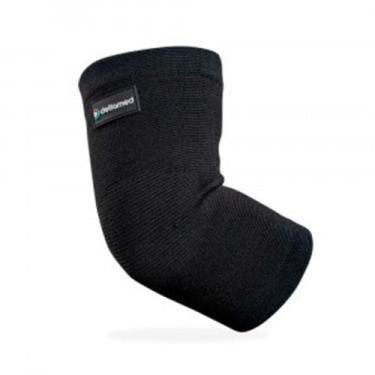 Imagem de Cotoveleira Elástica Ortho Care Dellamed, Preto, G