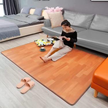 Imagem de Tapete Aquecido Sob O Tapete - Almofada De Aquecimento De Cristal De Carbono Aquecedor De Pernas Tapete De Aquecimento Sob A Mesa Almofadas De Aquecimento Elétrico De Inverno Termostato Tapete Cob