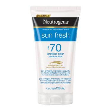 Imagem de Protetor Solar Corporal Sun Fresh FPS 70 120ml Neutrogena Alta Proteção Unissex