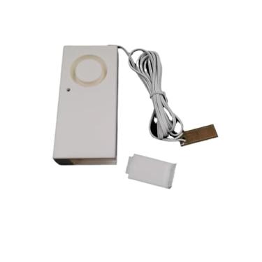 Imagem de Alarme de Vazamento Água Transbordamento Cheia Nível Chuva Alto Decibel 120db para Tanques Cozinhas Armazéns Garagens Fabricantes Solares Navios Sem Bateria