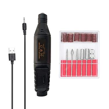Imagem de Fonte de Alimentação USB Ferramenta Broca Esmerilhadeira Elétrica Portátil Kit Rotatória Esmerilhamento para Fresamento Aparafusamento Polimento Gravura Remoção