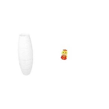 Imagem de Whtkoph Abajur Simples para Luminária de Chão, Protetor de Lâmpada, Acessórios Modernos, Capa para Quarto, Hotel, Par de Ornamentos em Forma de Estátua de Cob