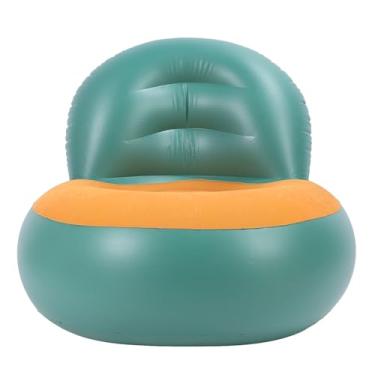 Imagem de Fabater Cadeira Inflável PVC Confortável Reunindo sofá de Ar Ergonômico para Leitura e Assistir Filmes (Verde)