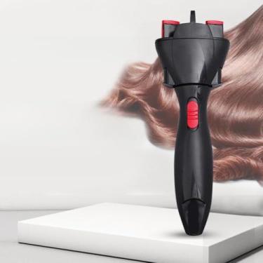 Imagem de Yinhing Trança de Cabelo Elétrica Automática Torção Trança Dispositivo de tricô Máquina Trança Penteado Ferramenta de Estilo de Cabelo para Mulheres Meninas Material Abs 20cm Fácil Uso (Cores sortidas)
