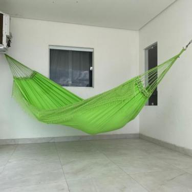 Imagem de Rede De Descanso Dormir Reforçada Grande Casal Sol A Sol Bordada De Va