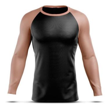 Imagem de Camisa Térmica Baixa Pace Colegial Segunda Pele Rashguard Camuflada Ac