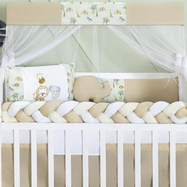 Imagem de Kit berço completo modelo safari - americano e nacional - serve para b