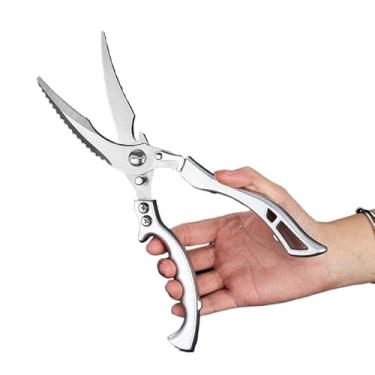 Imagem de Tesoura Multifuncional Para Corte Alimentos Legumes Peixes Frangos Verdura Aço Inoxidável Utensílios