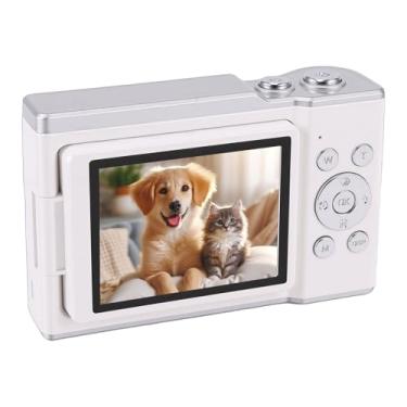Imagem de AMONIDA Câmera Digital 5K, 72MP HD Com Foco Automático, Zoom Digital 16X, Câmera Retro Sem Espelho, Com Tela Flip de 2,88 Polegadas para Viagens Fotográficas