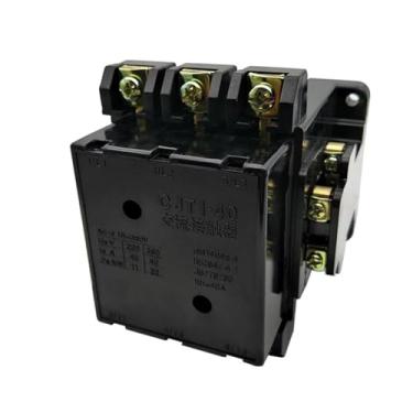Imagem de CJT1-40 Controle Eletrônico de Arranque 40A 24V 50Hz Bobina 3 Pólos 3 Fase 2NO 2NC Contator de Substituição Universal AC