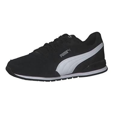 Imagem de PUMA(プーマ) Tênis masculino de corrida, tênis esportivo, 22 cores outono/inverno: Puma preto/branco Puma, 26.0 cm