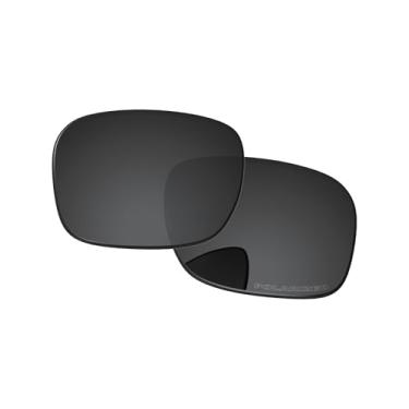 Imagem de PapaViva Lentes de reposição para óculos de sol Oakley Ojector OO9018 55 mm preto sólido polarizado