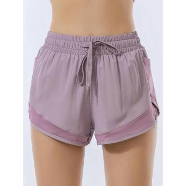 Imagem de Shorts Esportivos Femininos - Dupla Camada, Secagem Rápida e Ajuste So