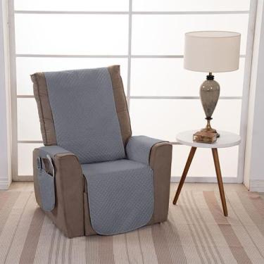 Imagem de Protetor De Sofá Capa Poltrona Do Papai 1 Assento Matelado Com Bolso L