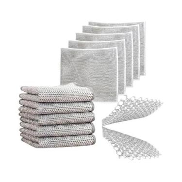 Imagem de Pano De Limpeza Mágico De Microfibra Prateada 1-50 UNIDADES, Toalha De