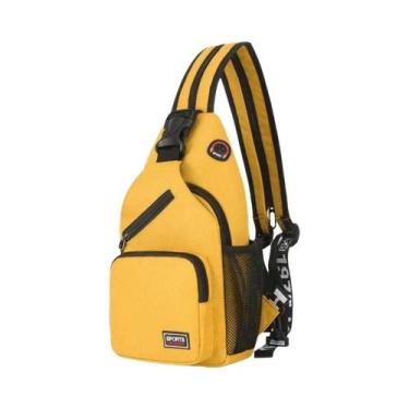 Imagem de Mochila Mensageiro Unissex Multifuncional Com Abertura Para Fone De Ou