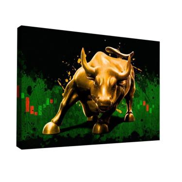 Imagem de Quadro Touro Bolsa De Valores -- Br Artes