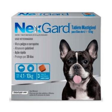 Imagem de NexGard 3 comprimido Para Pulgas e Carrapatos Cães de 2-60kg - NEXGARD