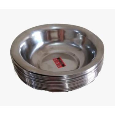 Imagem de Comedouro Tigela inox 500gr - 777 - Clube da Luluzinha
