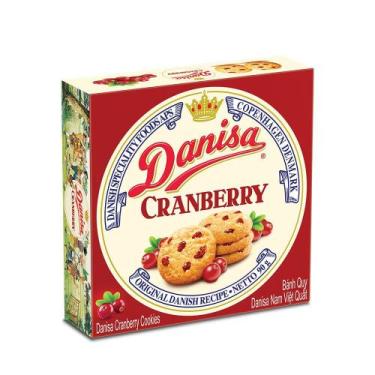Imagem de Biscoito Amanteigado Danisa Sabor Cranberry - 90g
