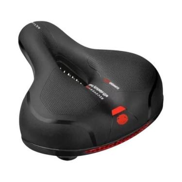 Imagem de Selim De Bicicleta Unissex Respirável E Oco, Absorvente De Impacto, Co